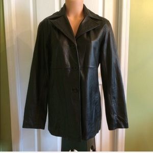 Black Wilson’s Leather Coat